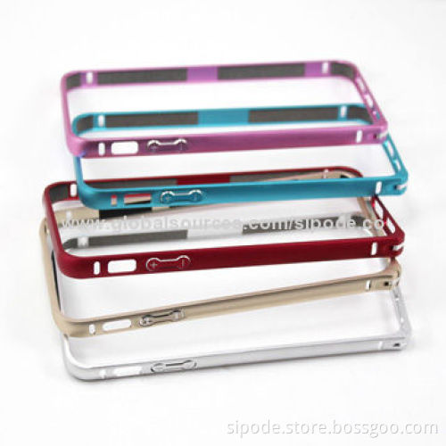 Aluminum Bumper Cases for iPhone 5/5s, with Baking Finish, Available in Various Colors